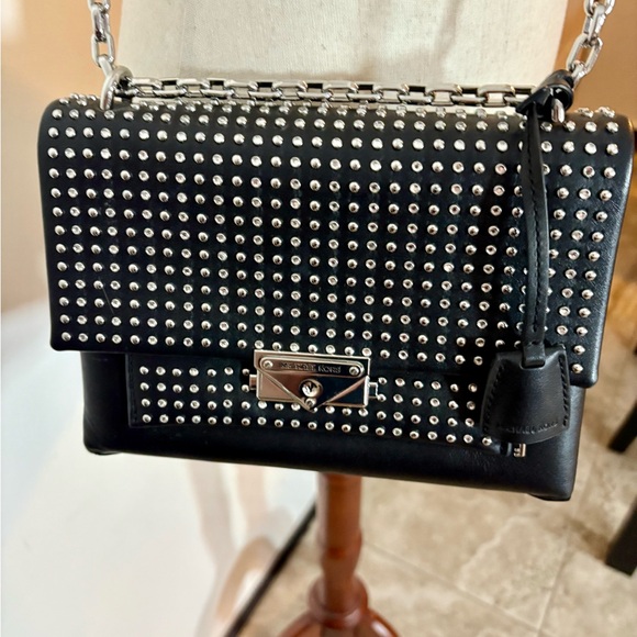 Michael Kors Cece Medium Leather Convertible Shoulder Bag - Picture 9 of 10